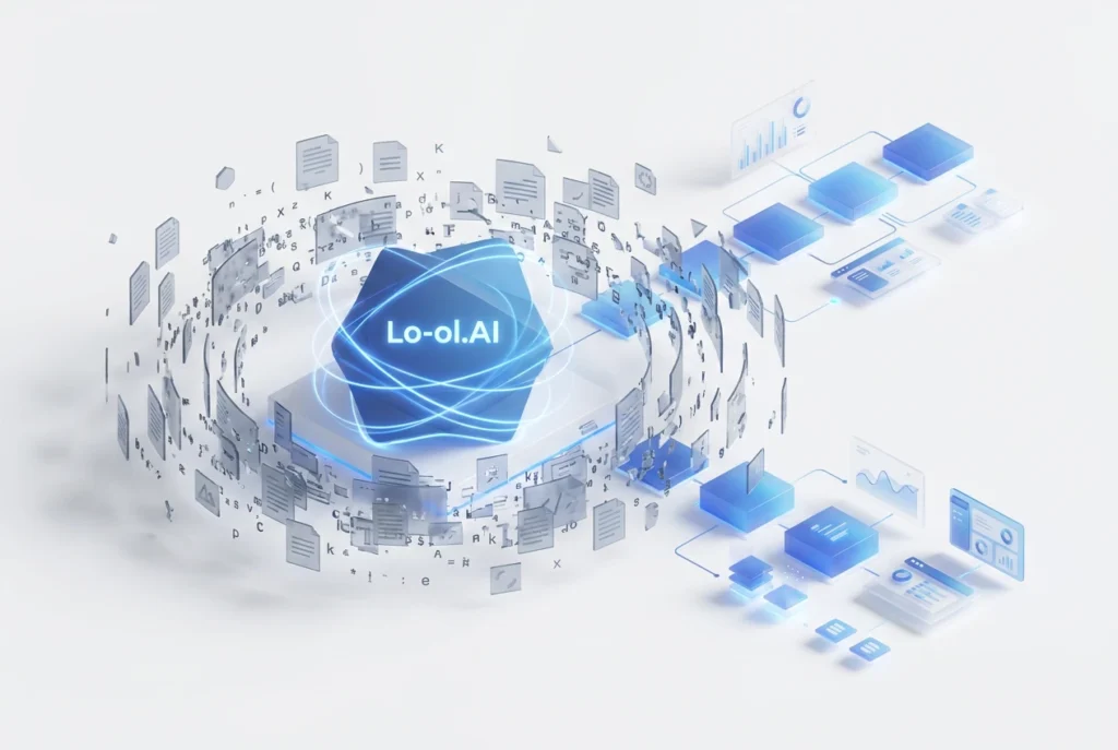 صورة توضيحية للذكاء التشغيلي يحول أكوام المستندات الورقية والرقمية إلى بيانات منظمة ورؤى واضحة