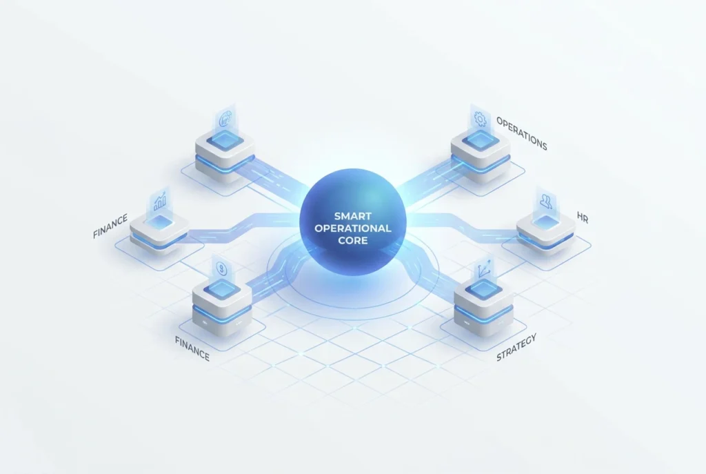 خبراء Lo-ol.AI يقدمون استشارات متخصصة لتصميم النواة التشغيلية الذكية وتحويل أعمالك بنجاح.